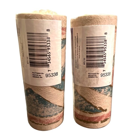 Lot of 2 VTG Super Fresco Graham Brown Wallpaper Boarder Made In England - Picture 5 of 5